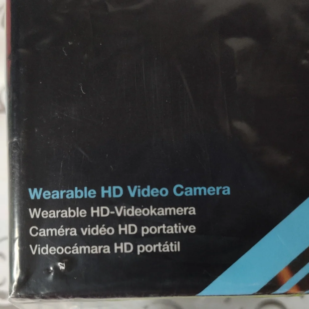 Ion SnapCam Wearable HD Video Camera - White and Blue